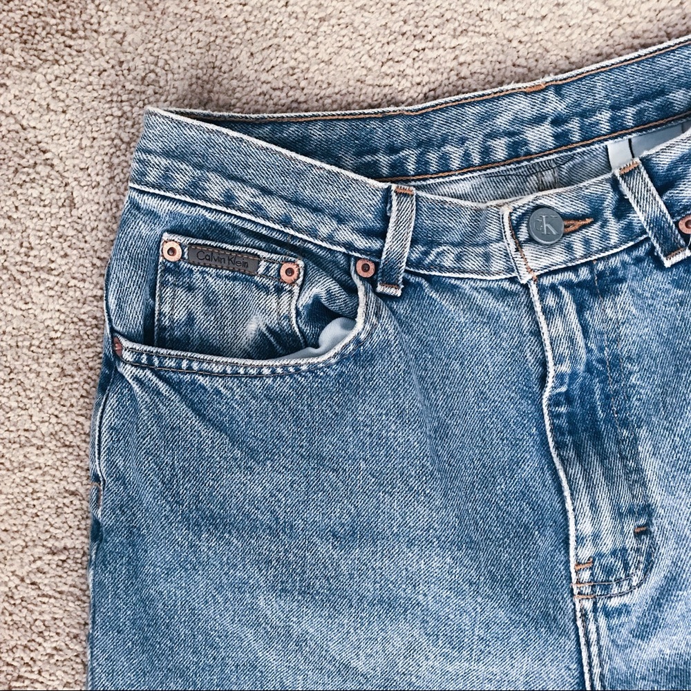 Vintage Calvin Klein high waisted jeans